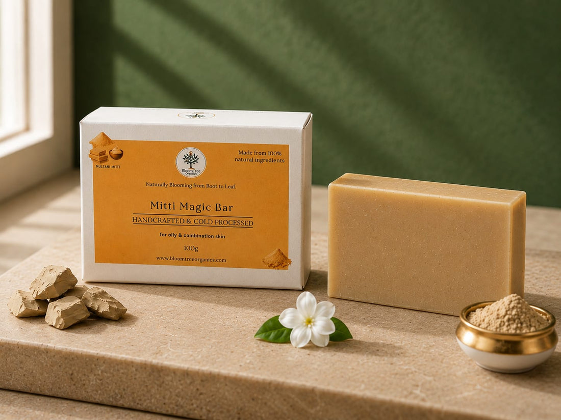 Benefits of Multani Mitti Soap for Oily Skin & Tan Removal | BloomTree Organics