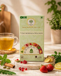 BloomTree 7-Day Moringa Wellness | Moringa Assorted Herbal Infusions | 25 Tea Bags