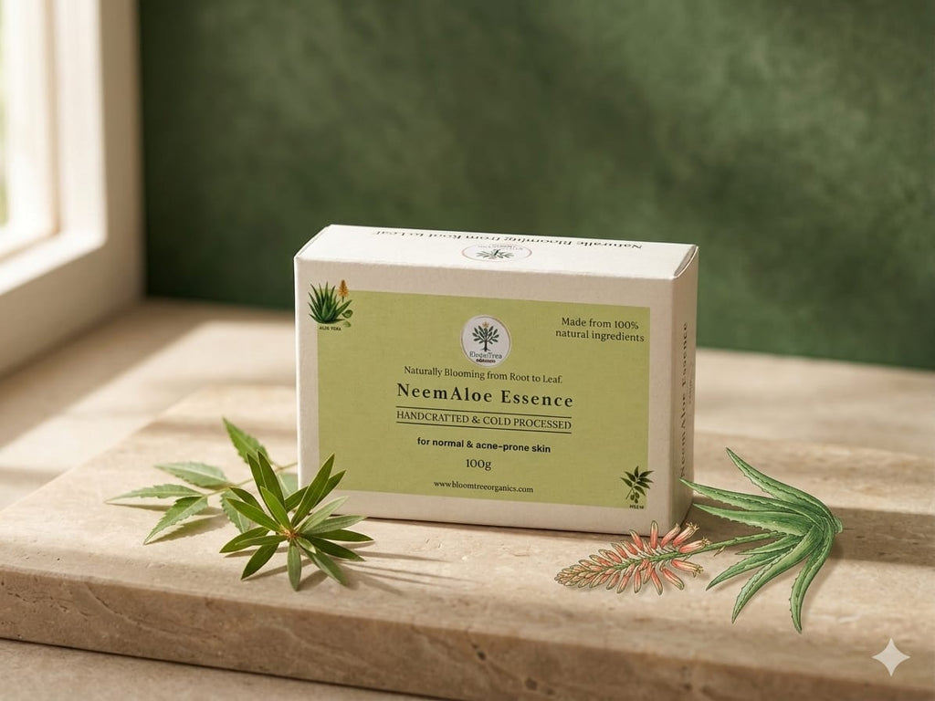 BloomTree Neem & Aloe Essence Soap