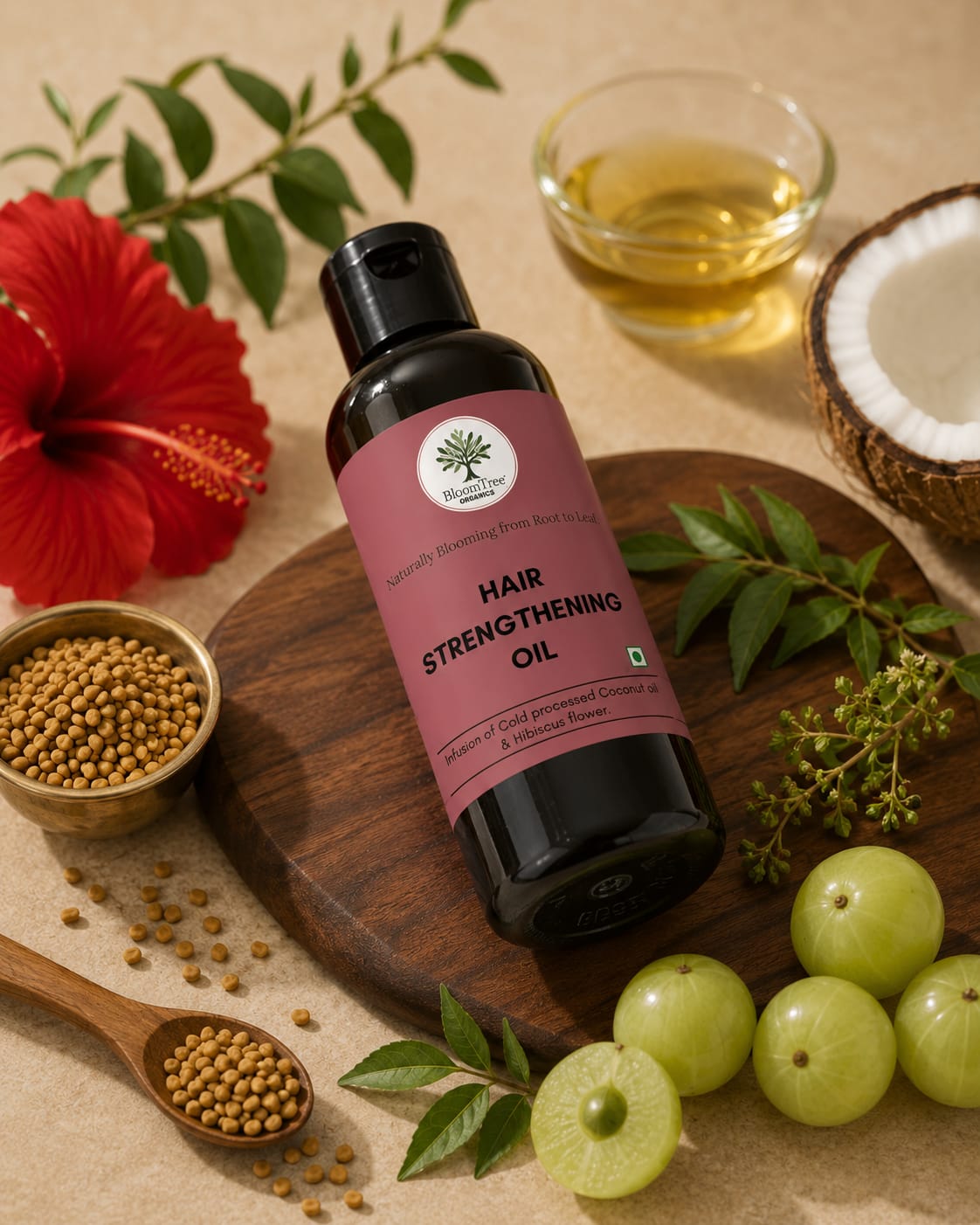BloomTree Hair Strengthening Oil